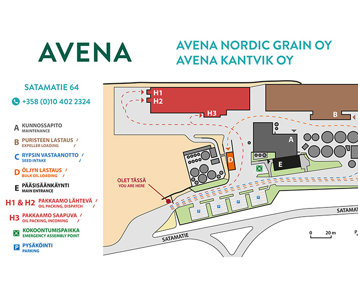 Esimerkki yritysalueen tonttiopasteesta | Karttaopasteet.fi Esimerkki yritysalueen tonttiopasteesta | Karttaopasteet.fi